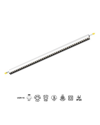HANOK * MODULO LINEAL LED 38W 4000K 50º BLANCA